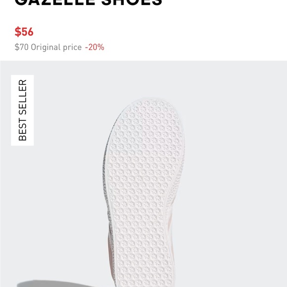 Pink adidas gazelle - Picture 4 of 11